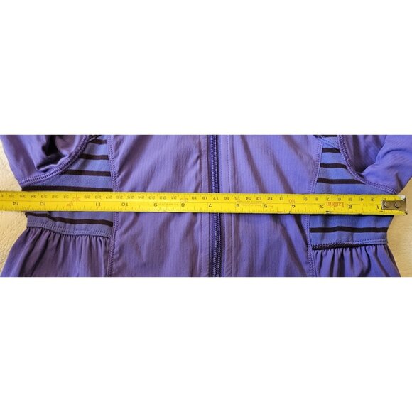 IVIVVA by LULULEMON Reversible womens purple Hoodie Size 8 - Picture 10 of 12